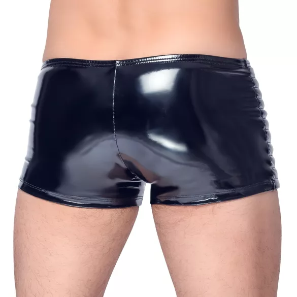 Black Level - short masculino zíper - preto - M
