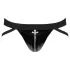 Black Level - cueca jock com zíper - preta - M