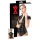LATEX - blusa feminina manga curta zíper - látex preto