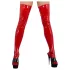 LATEX - meia-calça feminina - látex vermelho