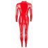 LATEX - macacão feminino de manga longa (vermelho) - M
