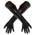 LATEX - luvas longas unissex (pretas) - M