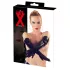 LATEX - luva longa unissex - látex preto - XL