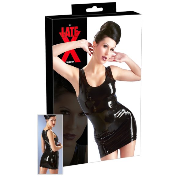 LATEX - Vestido mini sem mangas (preto) - S