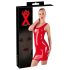 LATEX - Vestido Mini sem Alças em Látex (vermelho) - S