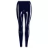 Latex - leggings com zíper - preto - S