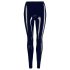 Leggings de Látex com Zíper (preto) - XL