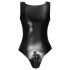 LATEX - Body em latex com zíper completo (preto)