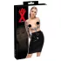 LATEX - saia midi de látex (preta) - L