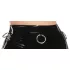 LATEX - saia midi de látex (preta) - L