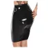 LATEX - saia midi de látex (preta) - 2XL