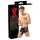 Latex - cueca boxer com capa peniana - preto - L/XL