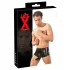 Latex - cueca boxer com capa peniana - preto - L/XL
