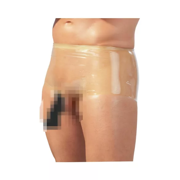 LATEX - boxer com capa peniana - látex natural