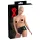 Latex - calcinha feminina com preservativo vaginal - preta - M