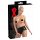LATEX - Calculinha com camisinha interna para mulheres (preta) - L