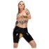 LATEX - Cueca à prova de vazamentos com abertura (preta)