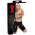 LATEX - Cueca à prova de vazamentos com abertura (preta)