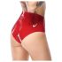 LATEX - Cinturão com dildo realista (vermelho)