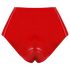LATEX - Cinturão com dildo realista (vermelho)