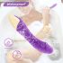 Mrow Real Lover - vibrador realista à prova d'água (roxo)