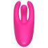 Mrow - Vibrador Rosa 3 Pontas Recarregável