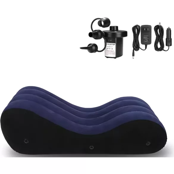 Magic Pillow - sofá inflável sexual - grande - azul