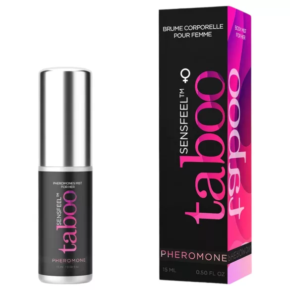 Taboo for Her - perfume corporal com feromônio feminino - natural - 15ml