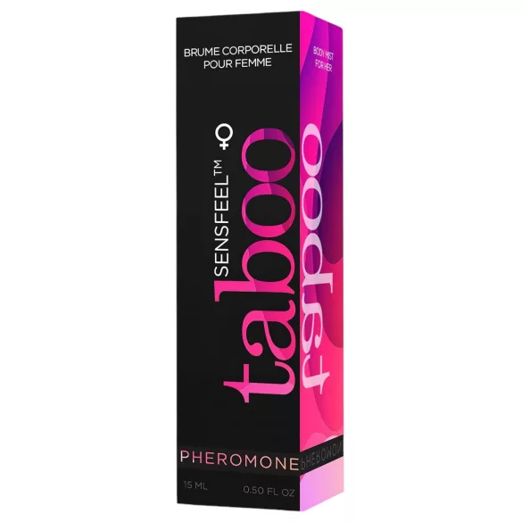 Taboo for Her - perfume corporal com feromônio feminino - natural - 15ml