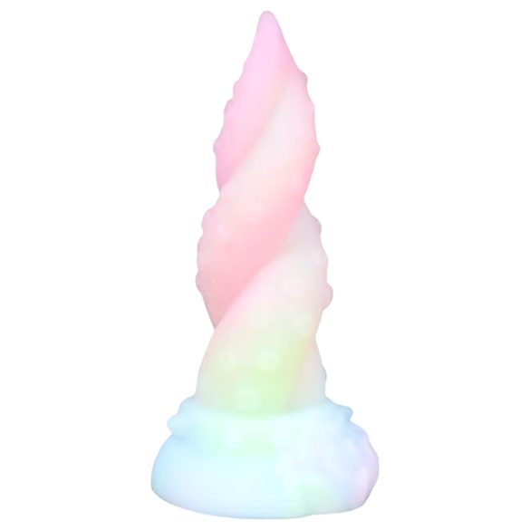 OgazR Kraken - Tentáculo Torcido - Dildo Arco-íris 18cm