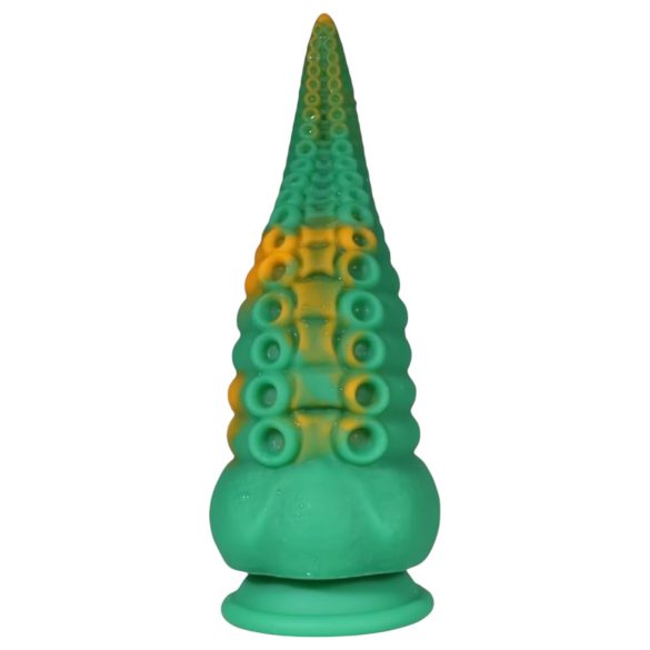 OgazR Octopuss - Tentáculo Dildo 21 cm (verde-amarelo)