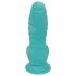 Serpente do Mar OgazR - Dildo Texturizado 17 cm (azul-branco)