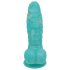 Serpente do Mar OgazR - Dildo Texturizado 17 cm (azul-branco)