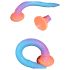 OgazR XXL Enguia - Dildo anal fosforescente 47 cm (rosa)