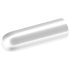 Mini Bullet Cômico - vibrador branco à prova d'água e recarregável