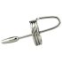 DeepRing - dilatador de metal com anel - 9cm (prata)
