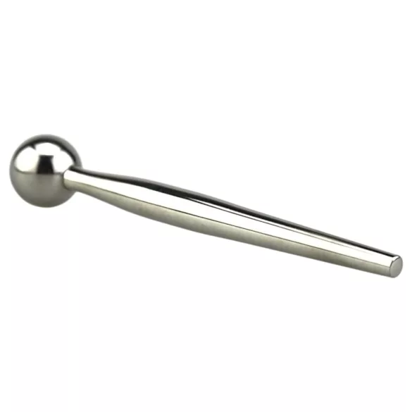 FukR - dilatador uretral metálico com esfera - 8cm prata