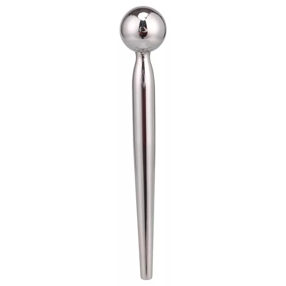 FukR - dilatador uretral metálico com esfera - 8cm prata