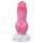 Dildo Buldogue 17 cm - Rosa