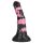 Bad Horse - Dildo de Silicone 18cm (preto-rosa)