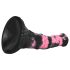 Bad Horse - Dildo de Silicone 18cm (preto-rosa)