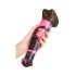 Cavalo Selvagem - Dildo de Silicone - 24cm (Marrom-Rosa)
