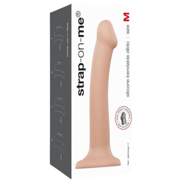 Strap-on-me M - Dildo realista de dupla camada - médio (natural)