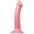 Strap-on-me Brilho Metálico M - Dildo Amigável à Pele (rosa metálico)