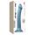 Strap-on-me Brilho Metálico M - Dildo Amigável à Pele (Azul Metálico)