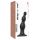 Strap-on-me Beads M - Dildo com Ventosa e Contas (Preto)