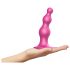 Strap-on-me Beads M - Dildo com Ventosa e Contas (rosa)