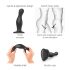 Strap-on-me Curvy S - Dildo Ondulado com Ventosa (Preto)