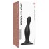 Strap-on-me Curvy S - Dildo Ondulado com Ventosa (Preto)