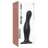 Strap-on-me Curvy L - Dildo Ondulado com Ventosa (Preto)